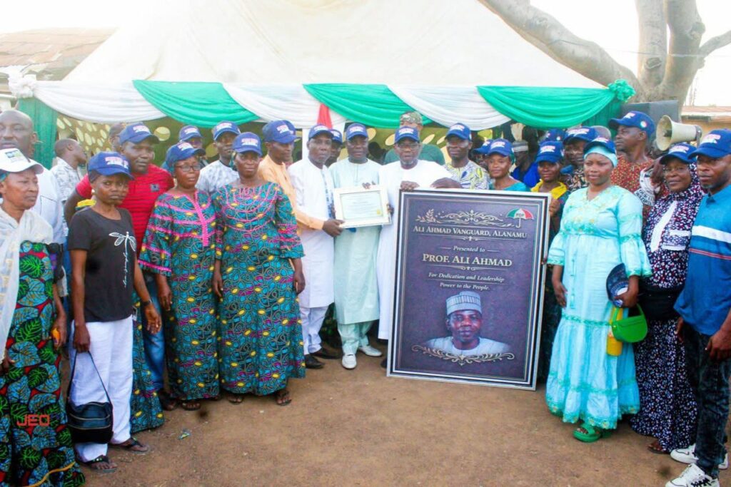 ‎ALANAMU VANGUARD HONOURS PROF. ALI AHMAD, SIGNALS STRONG GRASSROOTS BACKING AHEAD OF 2027